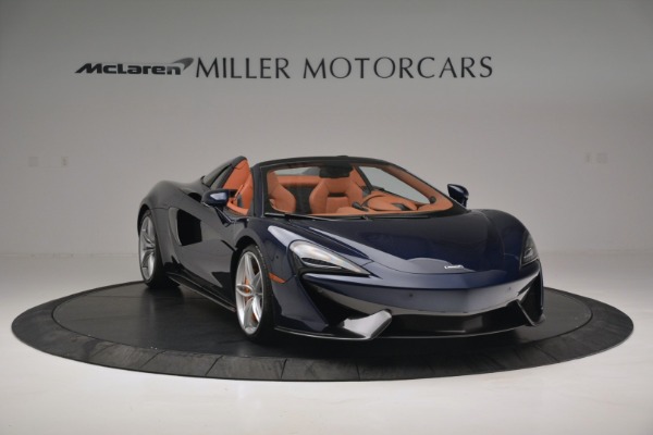 New 2019 McLaren 570S Spider Convertible for sale Sold at Alfa Romeo of Greenwich in Greenwich CT 06830 11