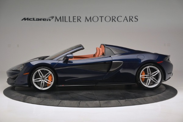 New 2019 McLaren 570S Spider Convertible for sale Sold at Alfa Romeo of Greenwich in Greenwich CT 06830 3