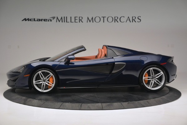 Used 2019 McLaren 570S Spider Convertible for sale Sold at Alfa Romeo of Greenwich in Greenwich CT 06830 3