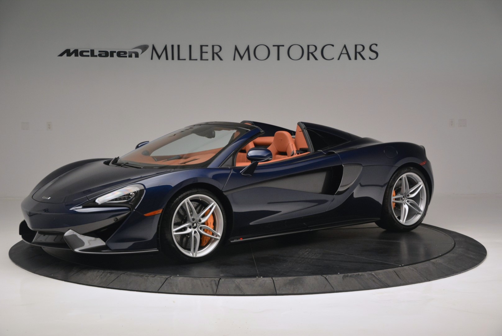 New 2019 McLaren 570S Spider Convertible for sale Sold at Alfa Romeo of Greenwich in Greenwich CT 06830 1
