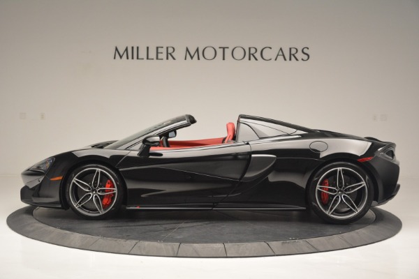 New 2019 McLaren 570S Convertible for sale Sold at Alfa Romeo of Greenwich in Greenwich CT 06830 3
