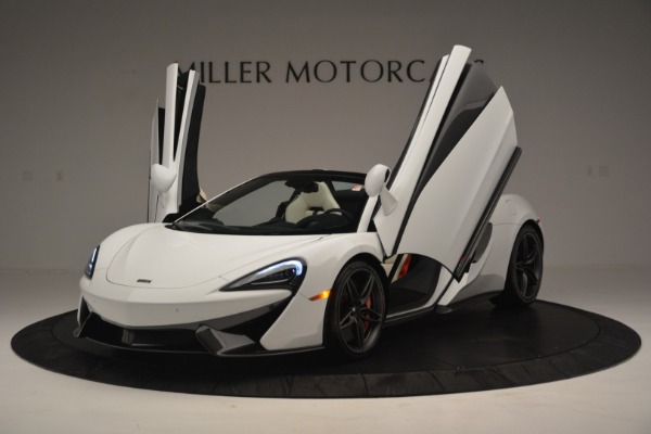 Used 2019 McLaren 570S Spider Convertible for sale Sold at Alfa Romeo of Greenwich in Greenwich CT 06830 14