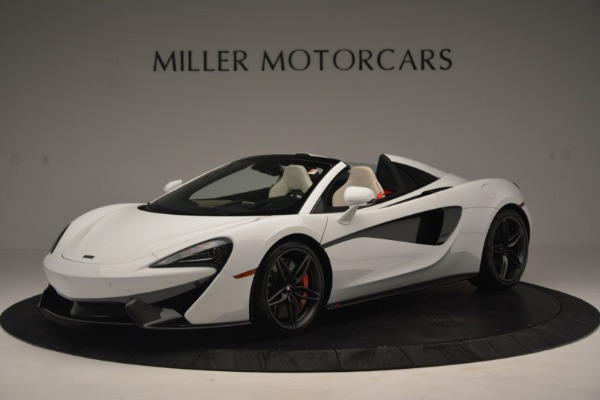 Used 2019 McLaren 570S Spider Convertible for sale Sold at Alfa Romeo of Greenwich in Greenwich CT 06830 1