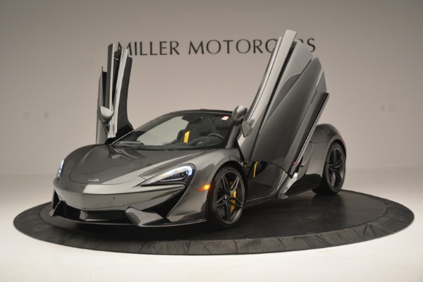 Used 2019 McLaren 570S Spider Convertible for sale Sold at Alfa Romeo of Greenwich in Greenwich CT 06830 14