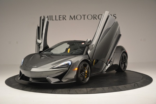 Used 2019 McLaren 570S Spider for sale Sold at Alfa Romeo of Greenwich in Greenwich CT 06830 14