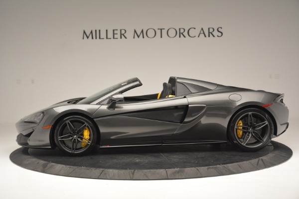Used 2019 McLaren 570S Spider Convertible for sale Sold at Alfa Romeo of Greenwich in Greenwich CT 06830 3