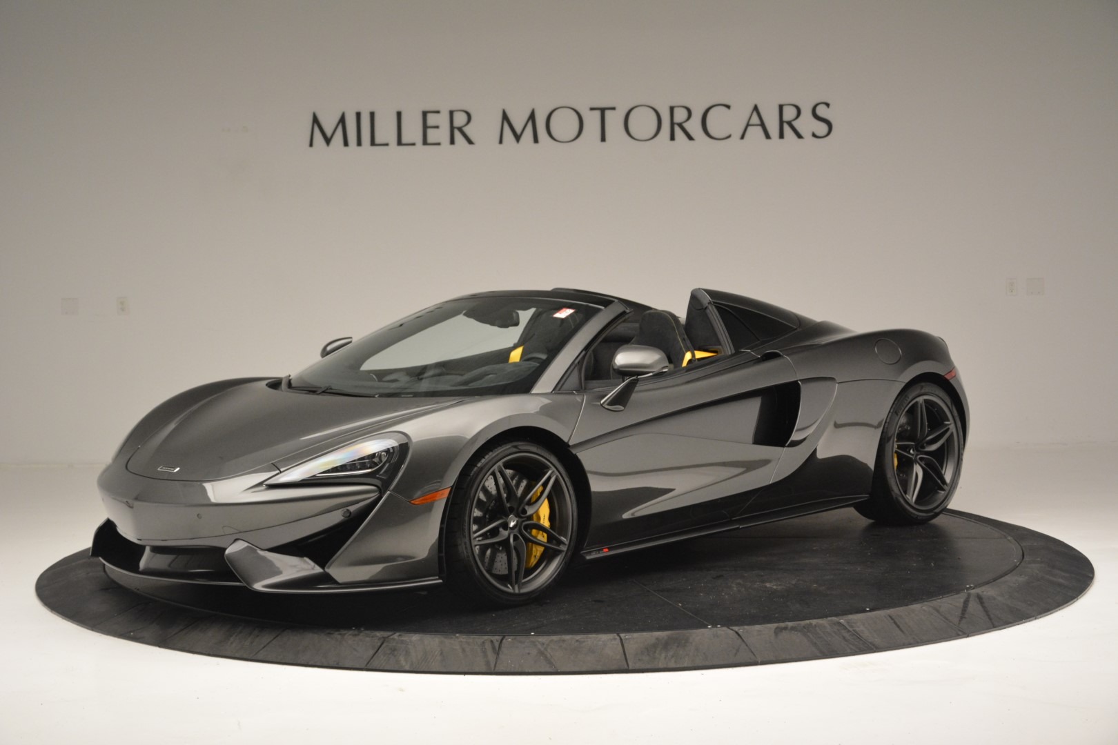 Used 2019 McLaren 570S Spider Convertible for sale Sold at Alfa Romeo of Greenwich in Greenwich CT 06830 1