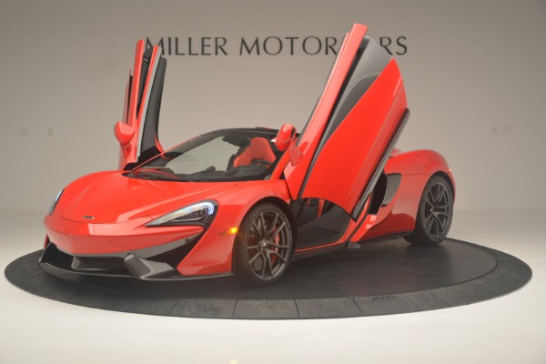 New 2019 McLaren 570S Spider Convertible for sale Sold at Alfa Romeo of Greenwich in Greenwich CT 06830 14