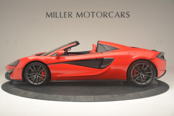 New 2019 McLaren 570S Spider Convertible for sale Sold at Alfa Romeo of Greenwich in Greenwich CT 06830 3