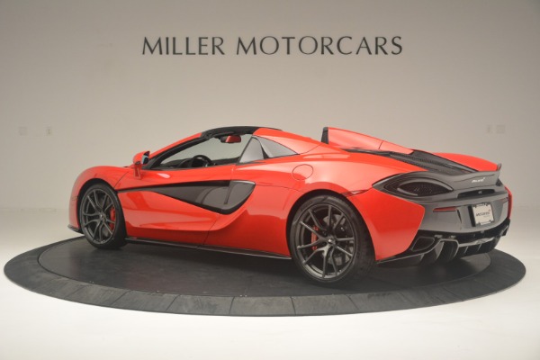 New 2019 McLaren 570S Spider Convertible for sale Sold at Alfa Romeo of Greenwich in Greenwich CT 06830 4