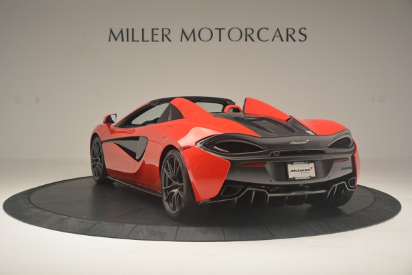 New 2019 McLaren 570S Spider Convertible for sale Sold at Alfa Romeo of Greenwich in Greenwich CT 06830 5