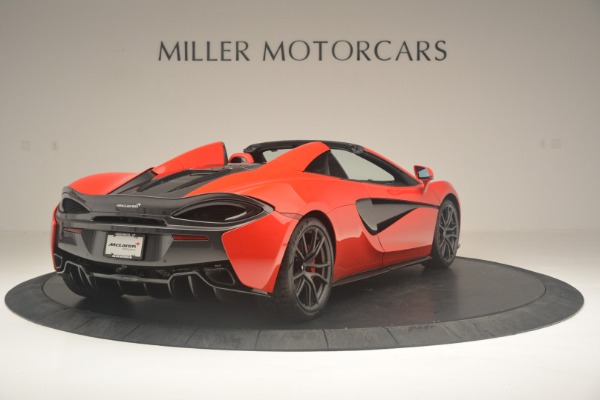 New 2019 McLaren 570S Spider Convertible for sale Sold at Alfa Romeo of Greenwich in Greenwich CT 06830 7