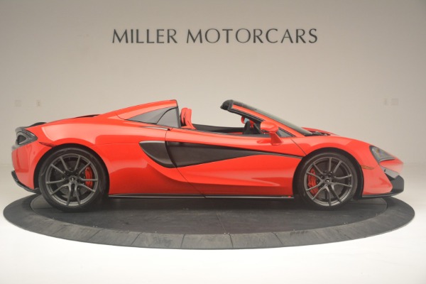 New 2019 McLaren 570S Spider Convertible for sale Sold at Alfa Romeo of Greenwich in Greenwich CT 06830 9