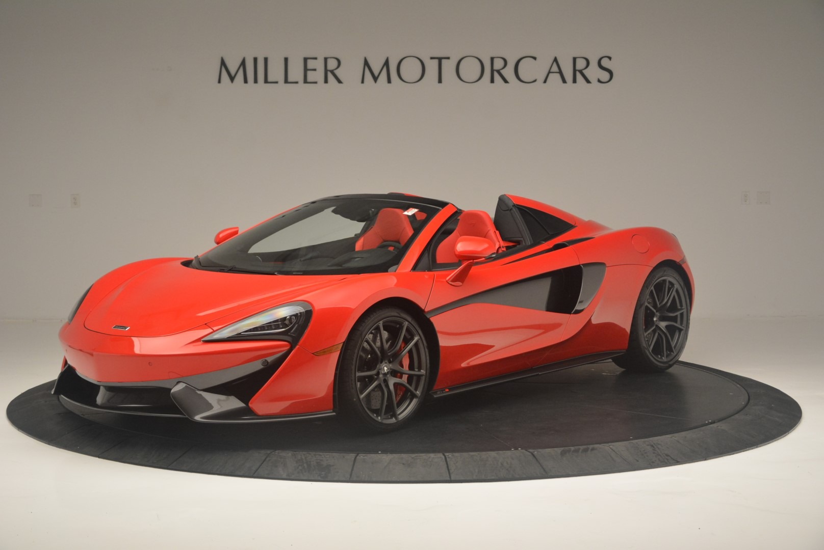 New 2019 McLaren 570S Spider Convertible for sale Sold at Alfa Romeo of Greenwich in Greenwich CT 06830 1