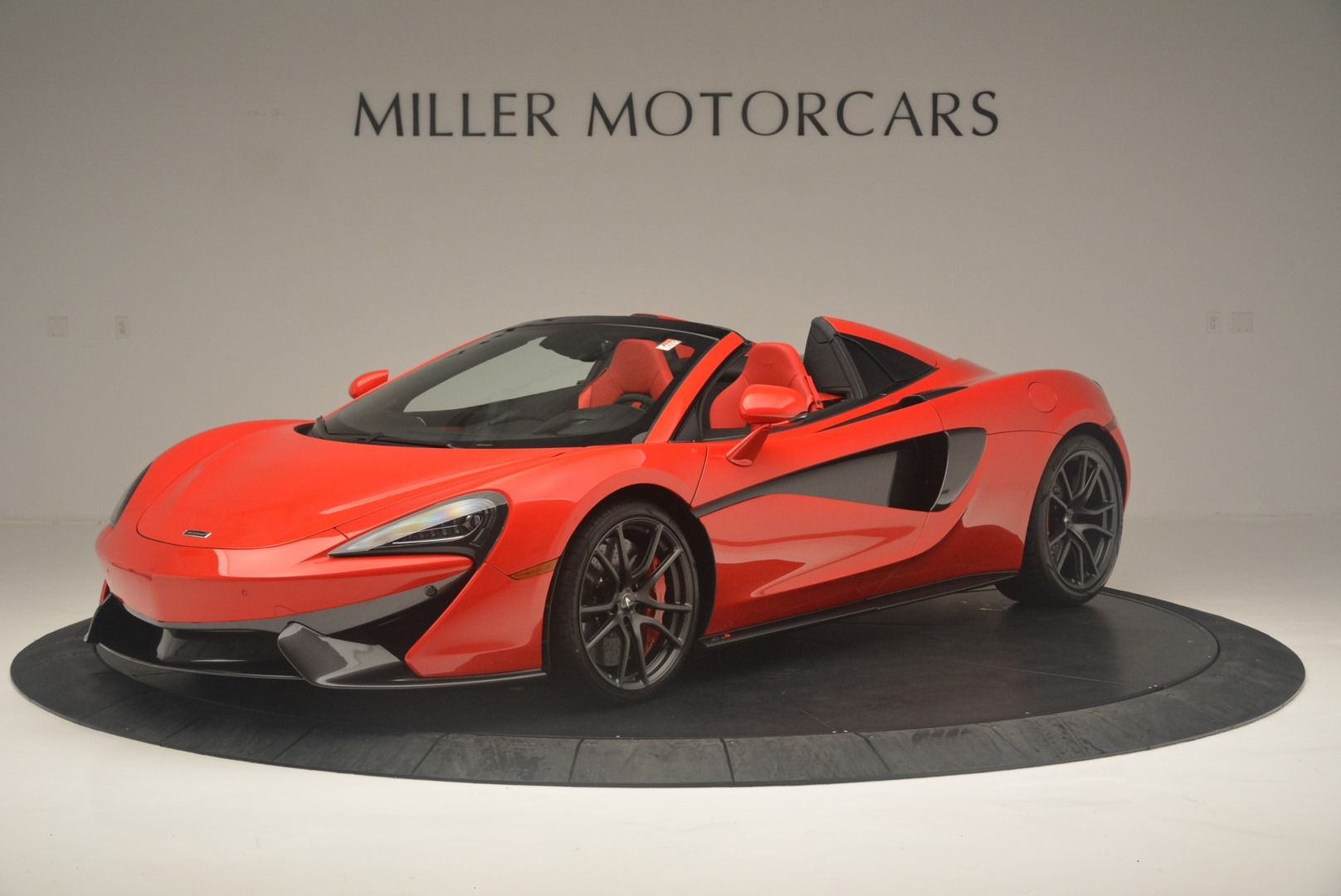 New 2019 McLaren 570S Spider Convertible for sale Sold at Alfa Romeo of Greenwich in Greenwich CT 06830 1