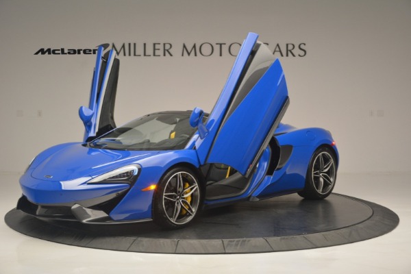 Used 2019 McLaren 570S Spider Convertible for sale Sold at Alfa Romeo of Greenwich in Greenwich CT 06830 14