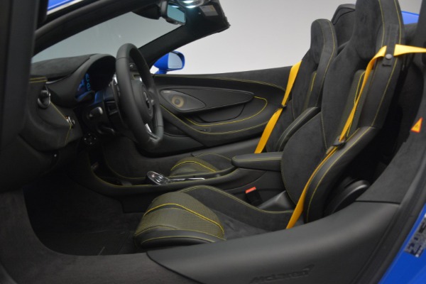 Used 2019 McLaren 570S Spider Convertible for sale Sold at Alfa Romeo of Greenwich in Greenwich CT 06830 25