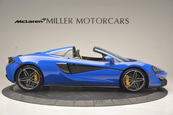 Used 2019 McLaren 570S Spider Convertible for sale Sold at Alfa Romeo of Greenwich in Greenwich CT 06830 9