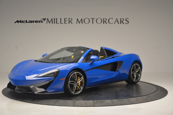 Used 2019 McLaren 570S Spider Convertible for sale Sold at Alfa Romeo of Greenwich in Greenwich CT 06830 1