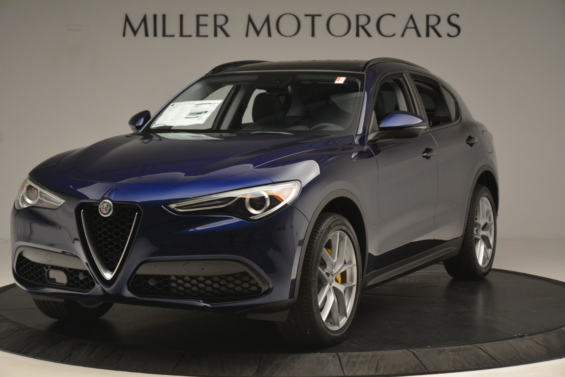 New 2019 Alfa Romeo Stelvio SPORT AWD for sale Sold at Alfa Romeo of Greenwich in Greenwich CT 06830 1