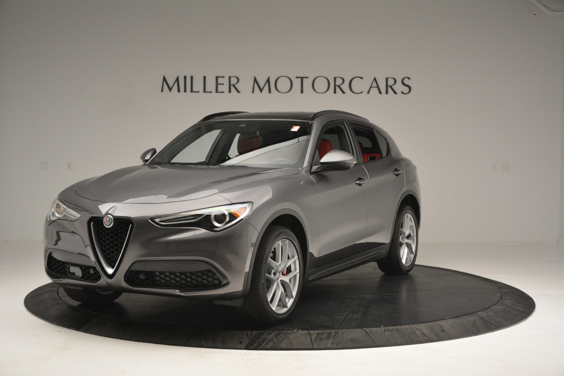 New 2019 Alfa Romeo Stelvio Sport Q4 for sale Sold at Alfa Romeo of Greenwich in Greenwich CT 06830 1