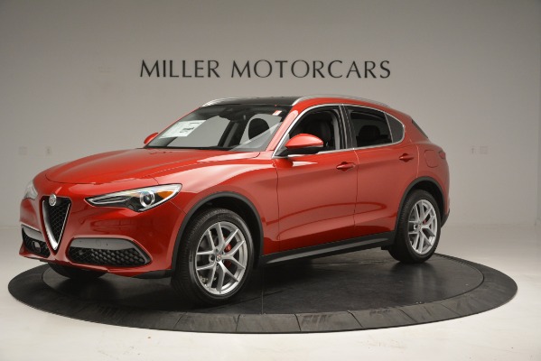 New 2018 Alfa Romeo Stelvio Ti Lusso Q4 for sale Sold at Alfa Romeo of Greenwich in Greenwich CT 06830 3