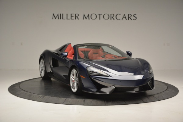 New 2019 McLaren 570S Spider Convertible for sale Sold at Alfa Romeo of Greenwich in Greenwich CT 06830 11
