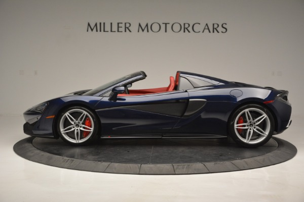 New 2019 McLaren 570S Spider Convertible for sale Sold at Alfa Romeo of Greenwich in Greenwich CT 06830 3