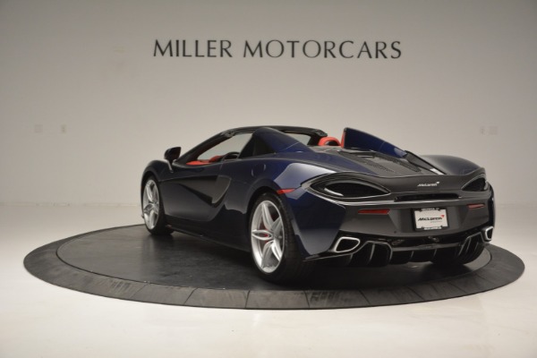 New 2019 McLaren 570S Spider Convertible for sale Sold at Alfa Romeo of Greenwich in Greenwich CT 06830 5