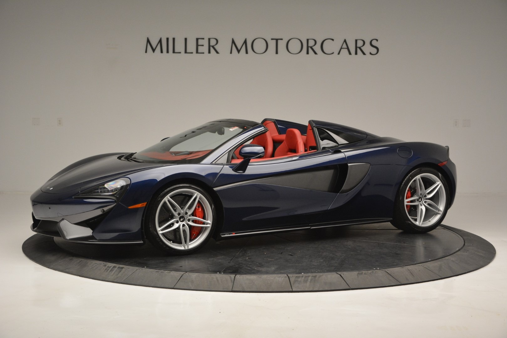 New 2019 McLaren 570S Spider Convertible for sale Sold at Alfa Romeo of Greenwich in Greenwich CT 06830 1