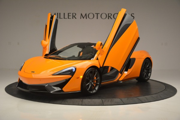 Used 2019 McLaren 570S Spider for sale Sold at Alfa Romeo of Greenwich in Greenwich CT 06830 14