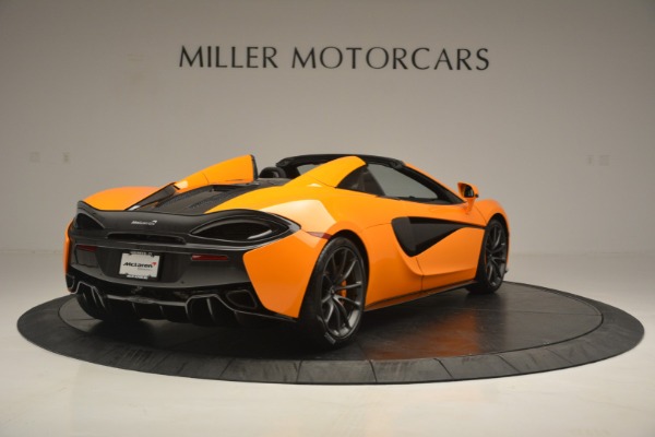 Used 2019 McLaren 570S Spider for sale Sold at Alfa Romeo of Greenwich in Greenwich CT 06830 7