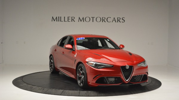 Used 2017 Alfa Romeo Giulia Quadrifoglio for sale Sold at Alfa Romeo of Greenwich in Greenwich CT 06830 12