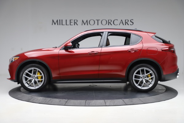 New 2019 Alfa Romeo Stelvio Ti Sport Q4 for sale Sold at Alfa Romeo of Greenwich in Greenwich CT 06830 3