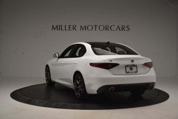 New 2019 Alfa Romeo Giulia Ti Sport Q4 for sale Sold at Alfa Romeo of Greenwich in Greenwich CT 06830 5