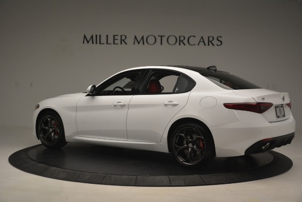 New 2019 Alfa Romeo Giulia Ti Sport Q4 for sale Sold at Alfa Romeo of Greenwich in Greenwich CT 06830 4