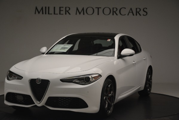 New 2019 Alfa Romeo Giulia Ti Sport Q4 for sale Sold at Alfa Romeo of Greenwich in Greenwich CT 06830 1