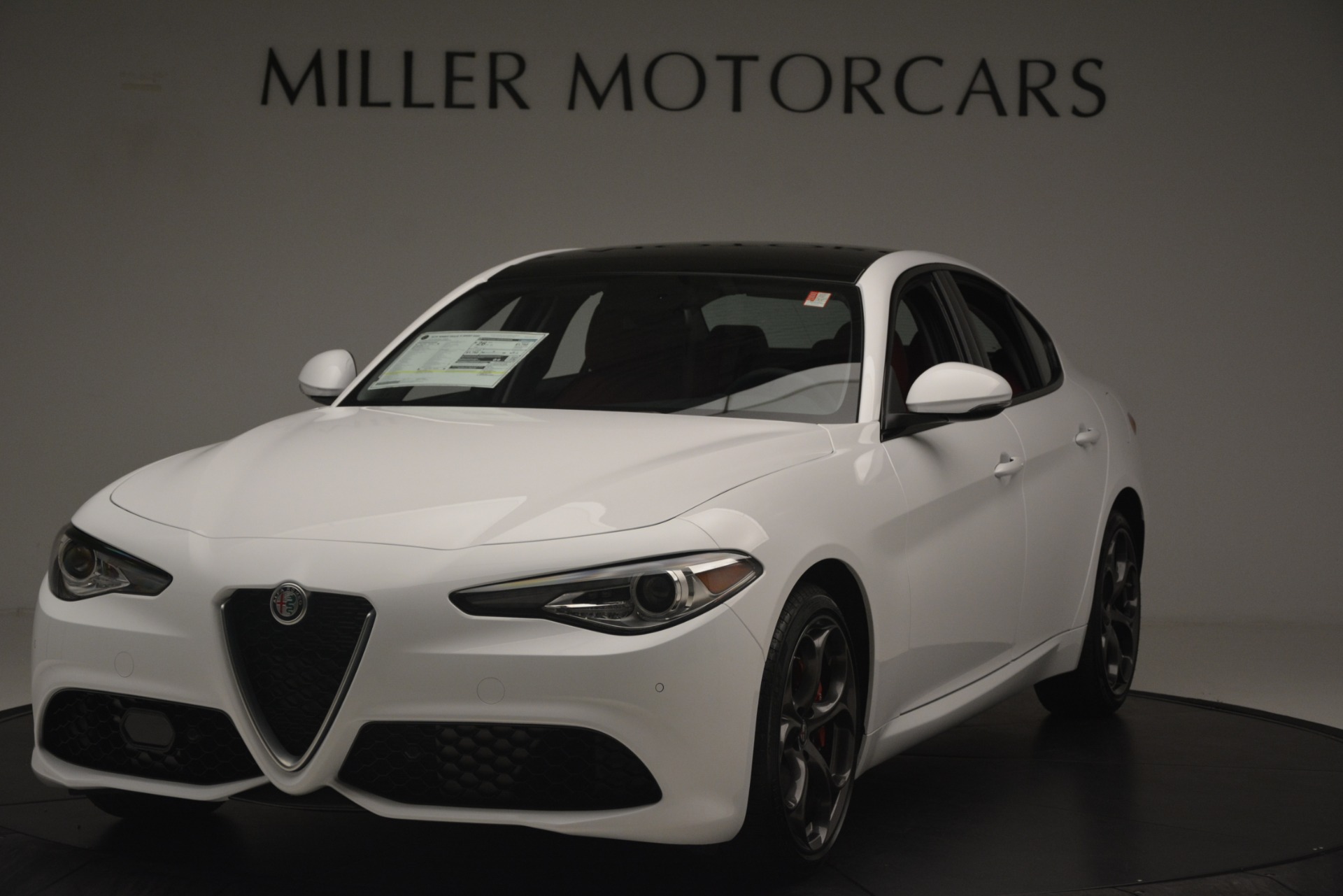 New 2019 Alfa Romeo Giulia Ti Sport Q4 for sale Sold at Alfa Romeo of Greenwich in Greenwich CT 06830 1