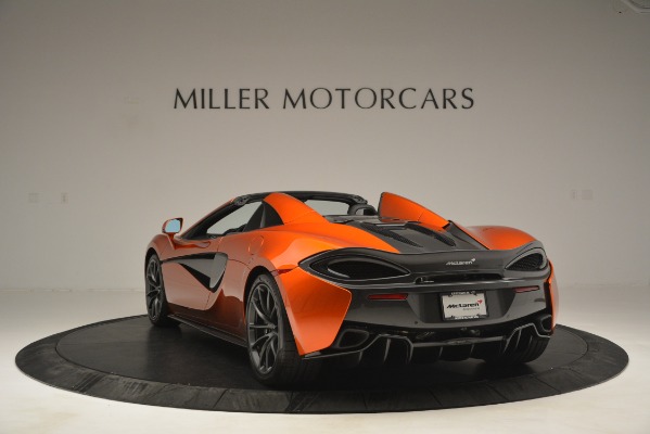 New 2019 McLaren 570S Spider Convertible for sale Sold at Alfa Romeo of Greenwich in Greenwich CT 06830 5