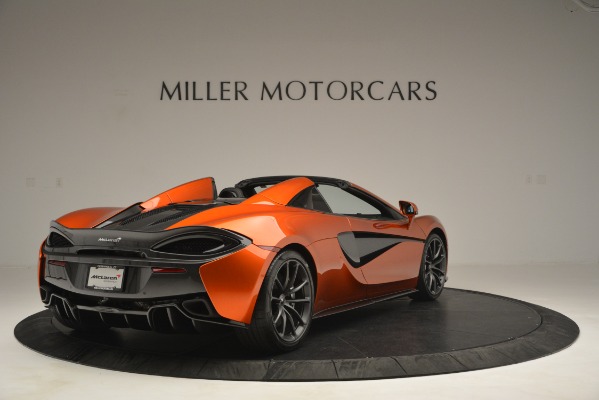 New 2019 McLaren 570S Spider Convertible for sale Sold at Alfa Romeo of Greenwich in Greenwich CT 06830 7