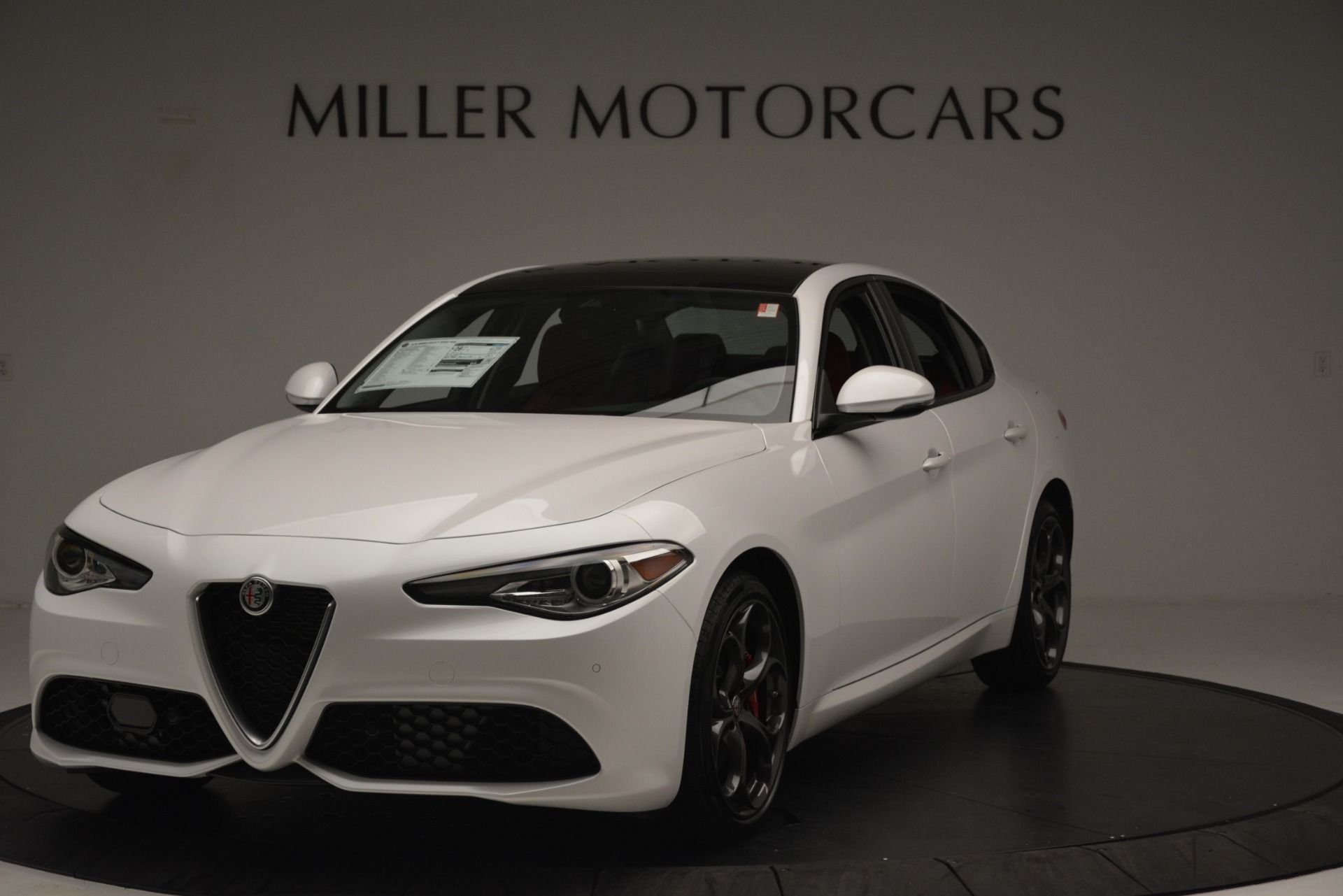 New 2019 Alfa Romeo Giulia Ti Sport Q4 for sale Sold at Alfa Romeo of Greenwich in Greenwich CT 06830 1