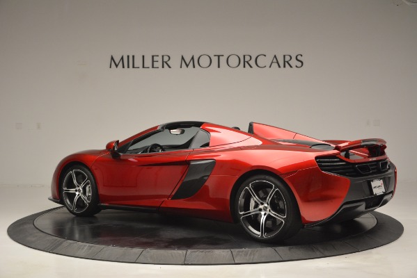 Used 2015 McLaren 650S Spider for sale Sold at Alfa Romeo of Greenwich in Greenwich CT 06830 4