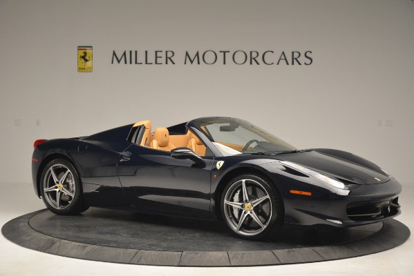 Used 2014 Ferrari 458 Spider for sale Sold at Alfa Romeo of Greenwich in Greenwich CT 06830 10