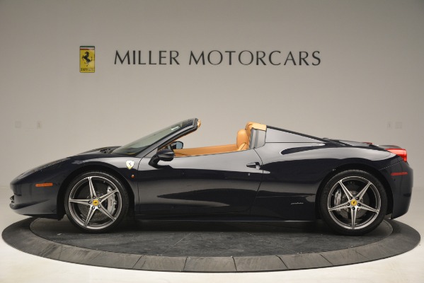 Used 2014 Ferrari 458 Spider for sale Sold at Alfa Romeo of Greenwich in Greenwich CT 06830 3