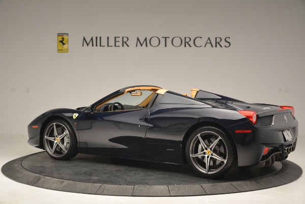 Used 2014 Ferrari 458 Spider for sale Sold at Alfa Romeo of Greenwich in Greenwich CT 06830 4