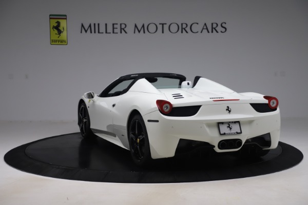 Used 2015 Ferrari 458 Spider for sale Sold at Alfa Romeo of Greenwich in Greenwich CT 06830 5