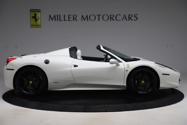 Used 2015 Ferrari 458 Spider for sale Sold at Alfa Romeo of Greenwich in Greenwich CT 06830 9