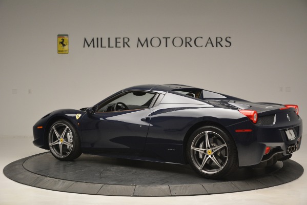 Used 2014 Ferrari 458 Spider for sale Sold at Alfa Romeo of Greenwich in Greenwich CT 06830 16