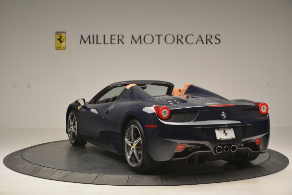 Used 2014 Ferrari 458 Spider for sale Sold at Alfa Romeo of Greenwich in Greenwich CT 06830 5