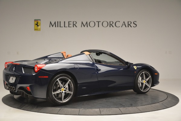 Used 2014 Ferrari 458 Spider for sale Sold at Alfa Romeo of Greenwich in Greenwich CT 06830 8